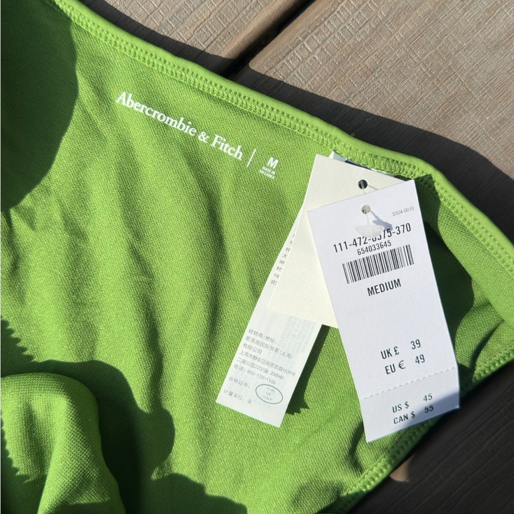 Abercrombie & Fitch Bright Green Bikini - Picture 2 of 5
